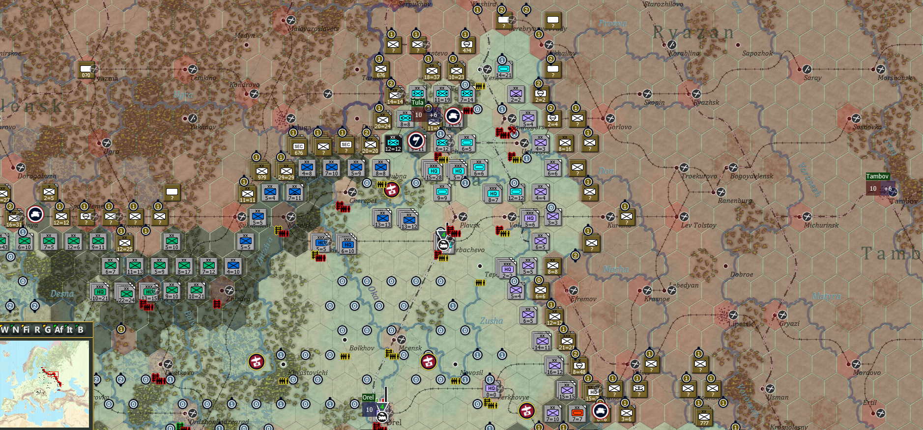 Turn 53, Tula surrounded lots of free land taken by the infantry.jpg