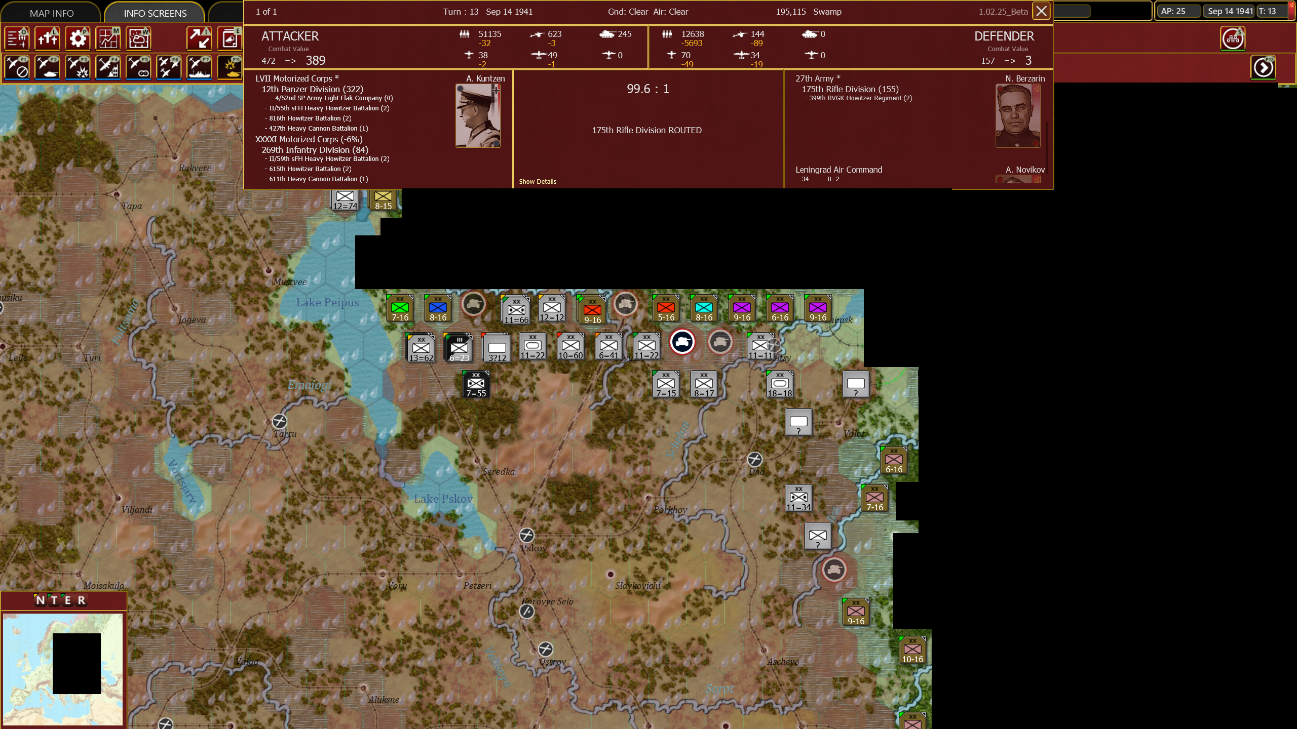 panzers into swamps - no tank losses.png