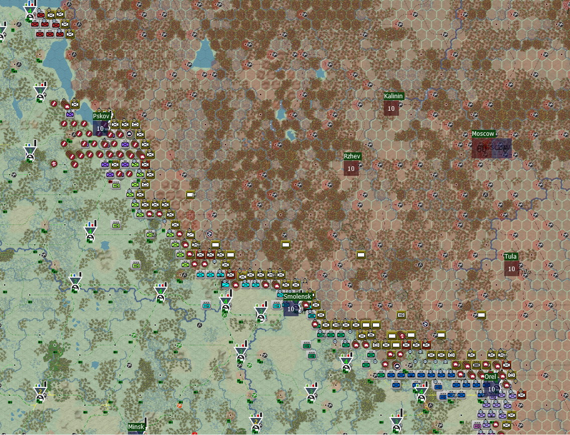Turn 110, Northern Front, re-aligning forces ready to get out of Orel in a few turns.jpg
