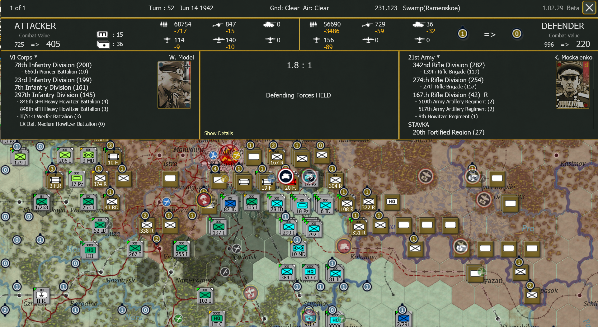 T52 Model's VI is held on the southern Mocow front.png