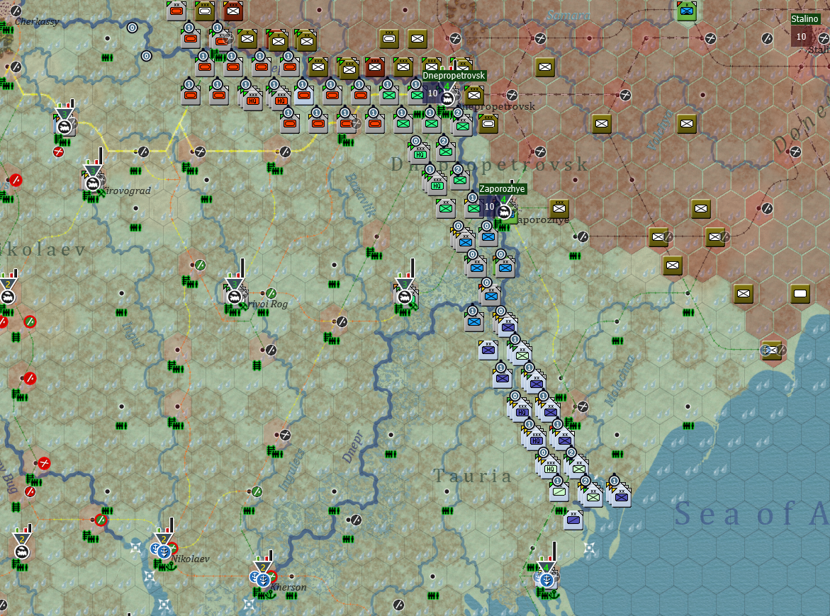 Turn 120, Southern Front, looking good but the front is on the VP towns....png