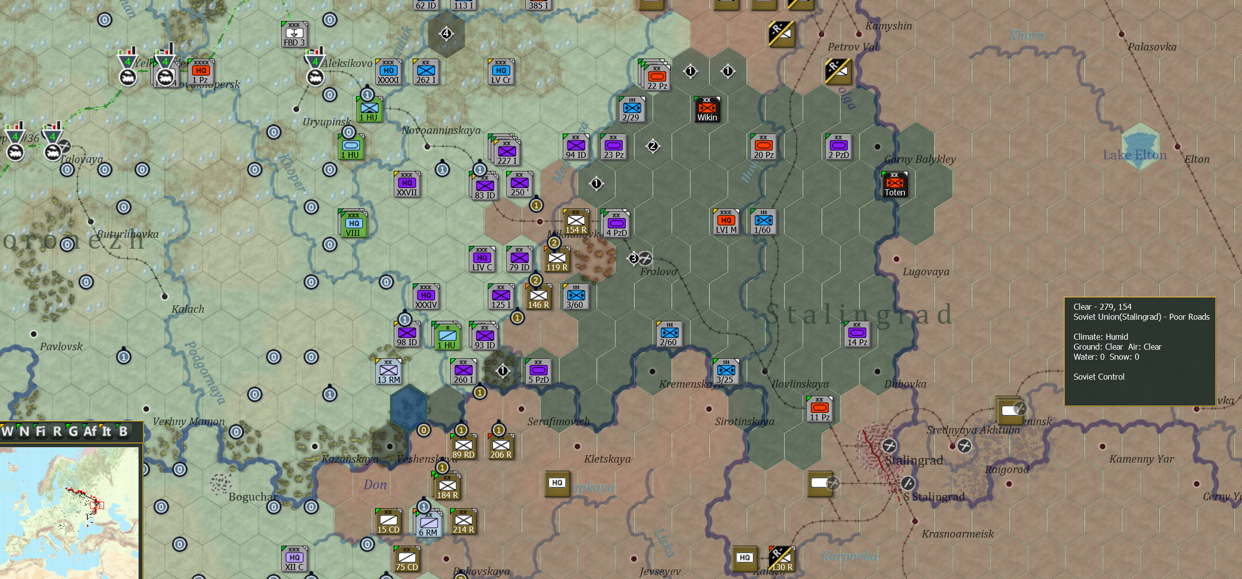 T55 Flanks rolled up and LVI Corps crosses the Volga and reaches the gates of Stalingrad.png