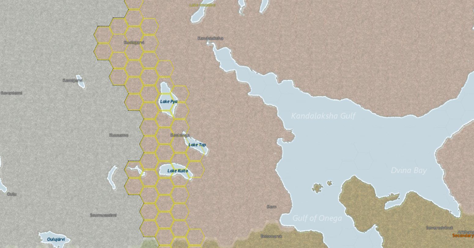 Soviet territory under Axis control 42-44