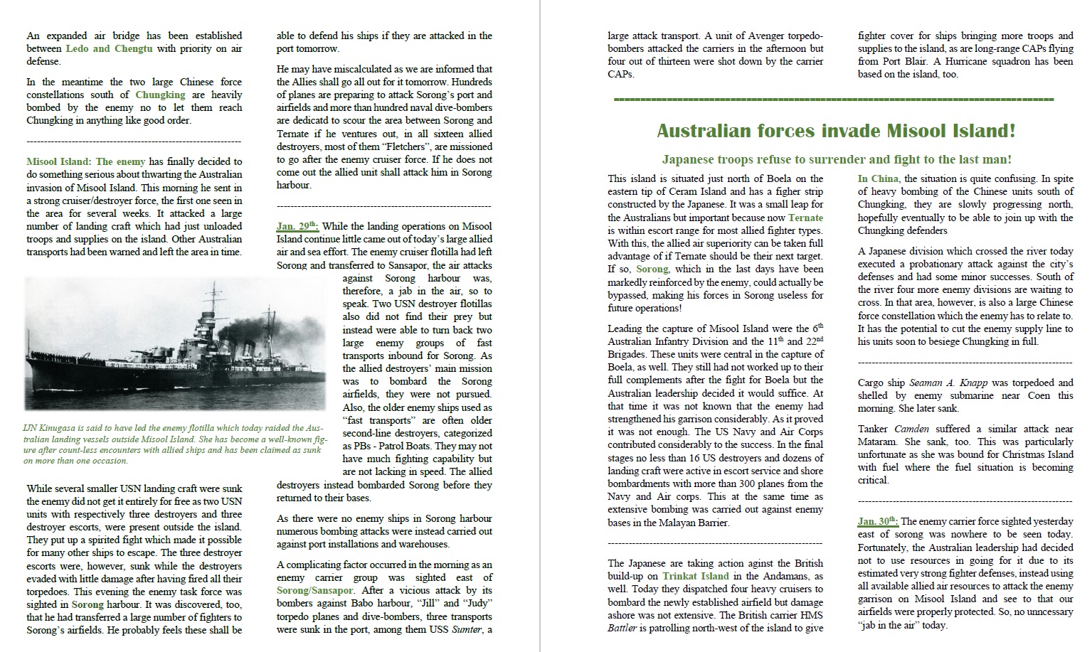 Brisbane Evening Star January 31st 1944 - pages 3 - 4.jpg