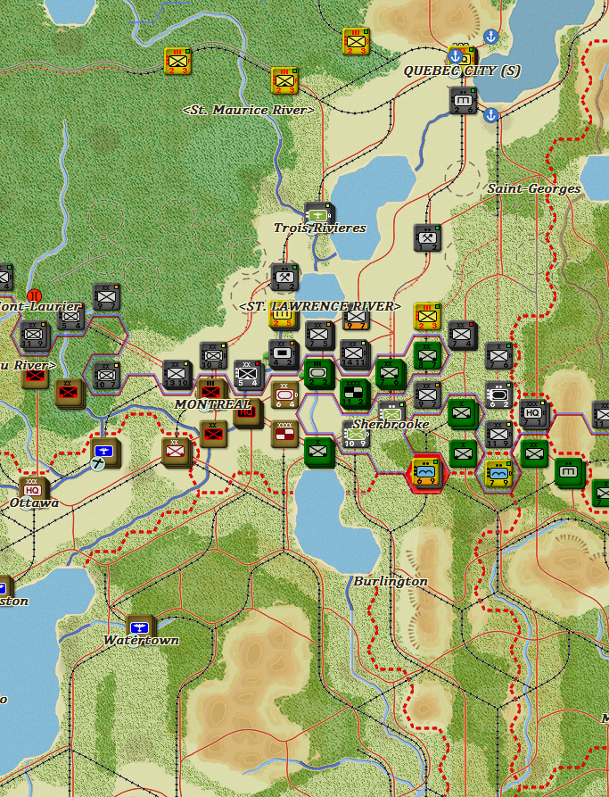 Absolutely desperate fighting as the Germans try and save the airbourne which has gotten itself way to far out on a limb.