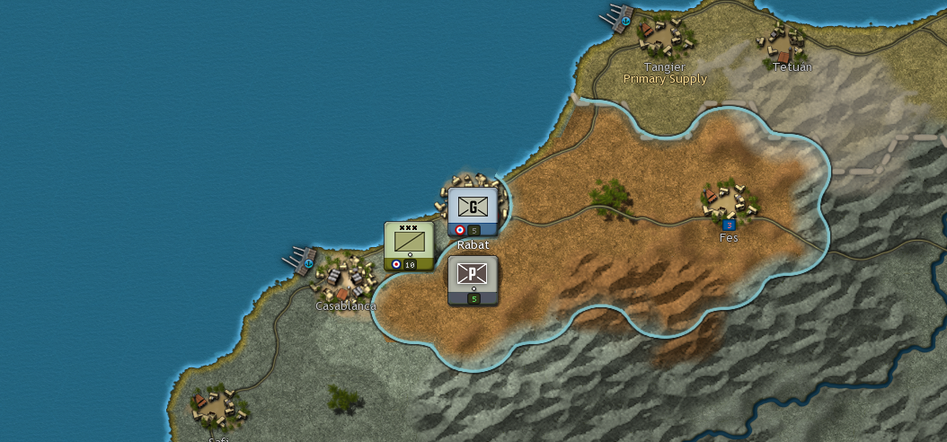 Morrocans face regular British forces
