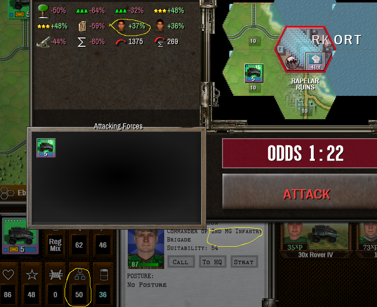 modifiers OHQ 1 50% effective