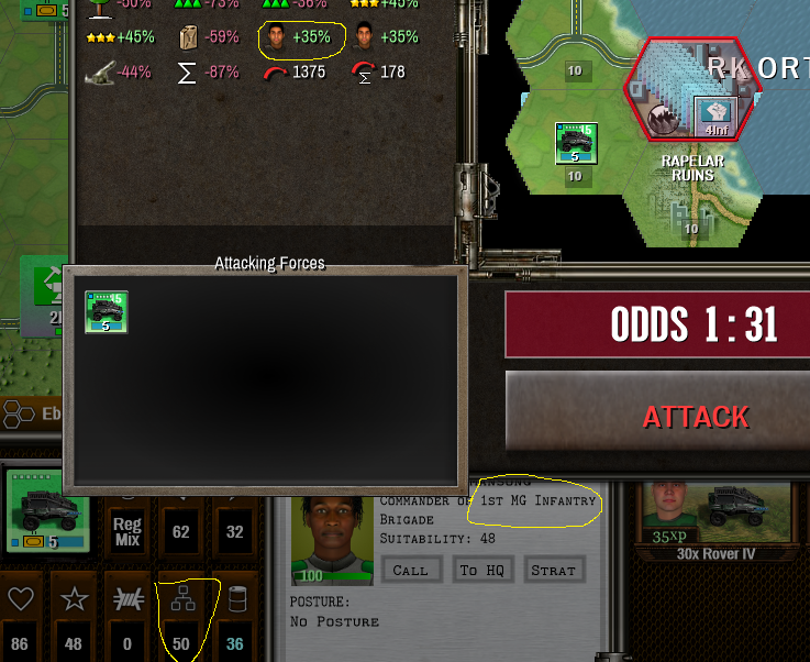 modifiers OHQ 2 50% effective