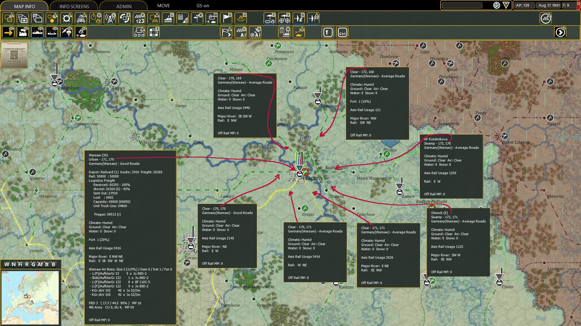 Screenshot 2 (rail usage)