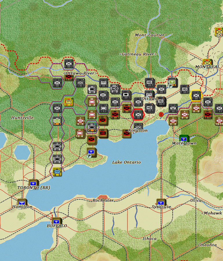 Could have been better but a large Canadian Army has been cut off. Now if I can just hold this together long enough to destroy it!