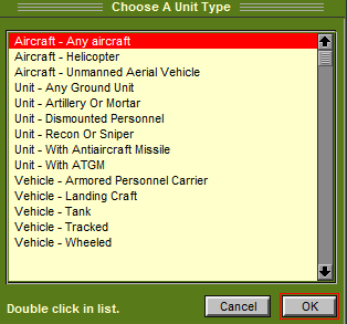 Target types