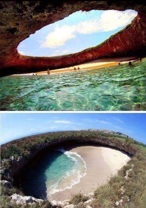 Hidden beach in puerto vallarta Mexico.jpg
