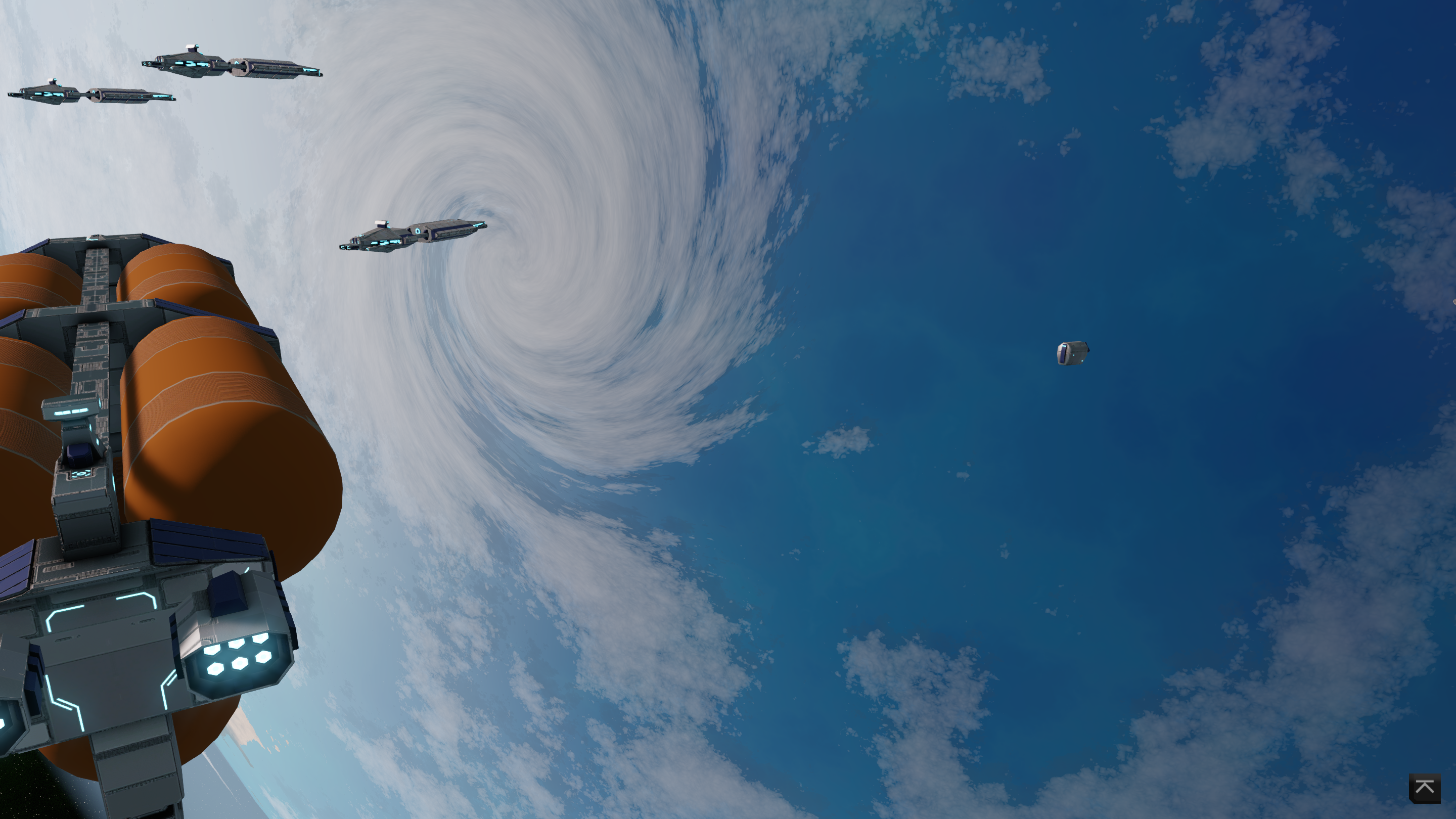 troop transports in low planet orbit.png