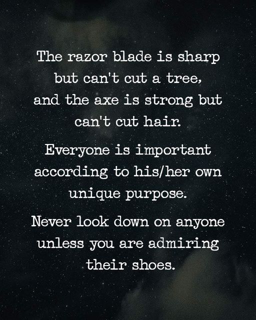 never look down on anyone.jpg