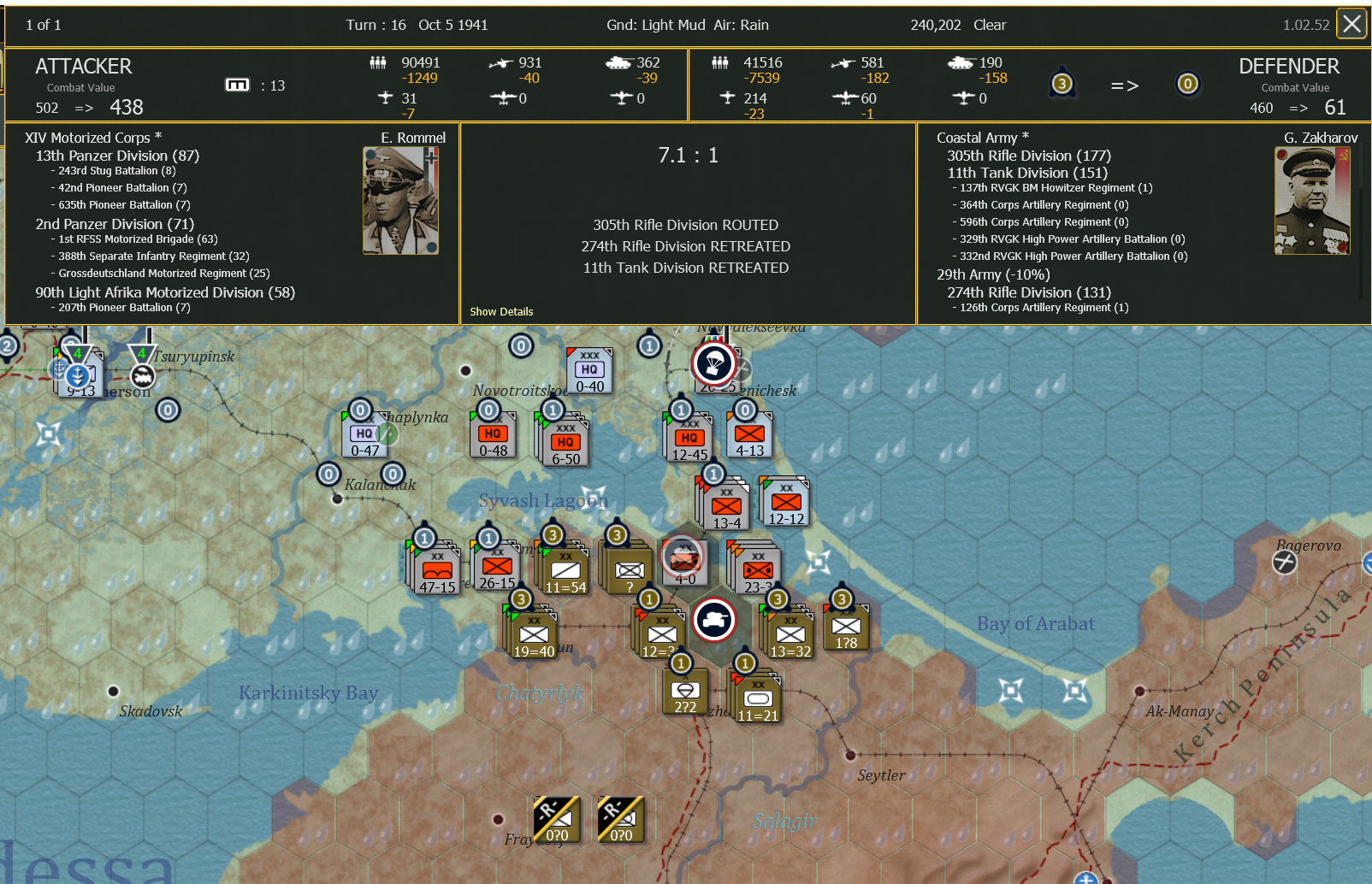 T16 AGS Blasting way through Crimea defences.png