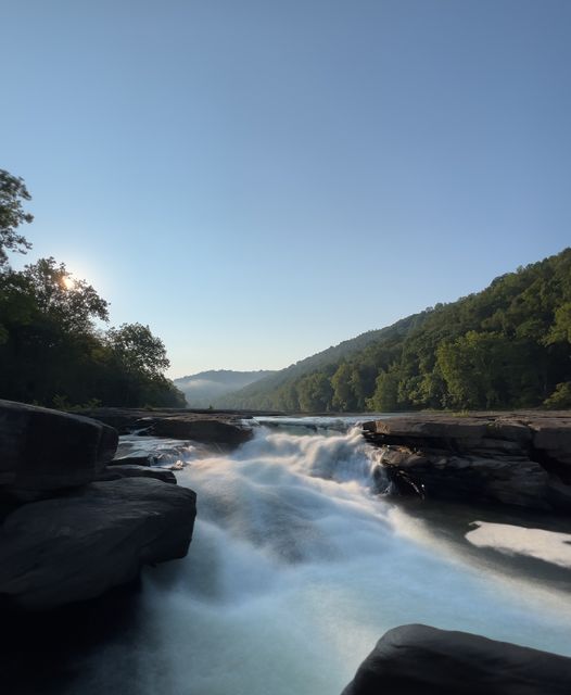 calm morning at Valley Falls State Park WV.jpg