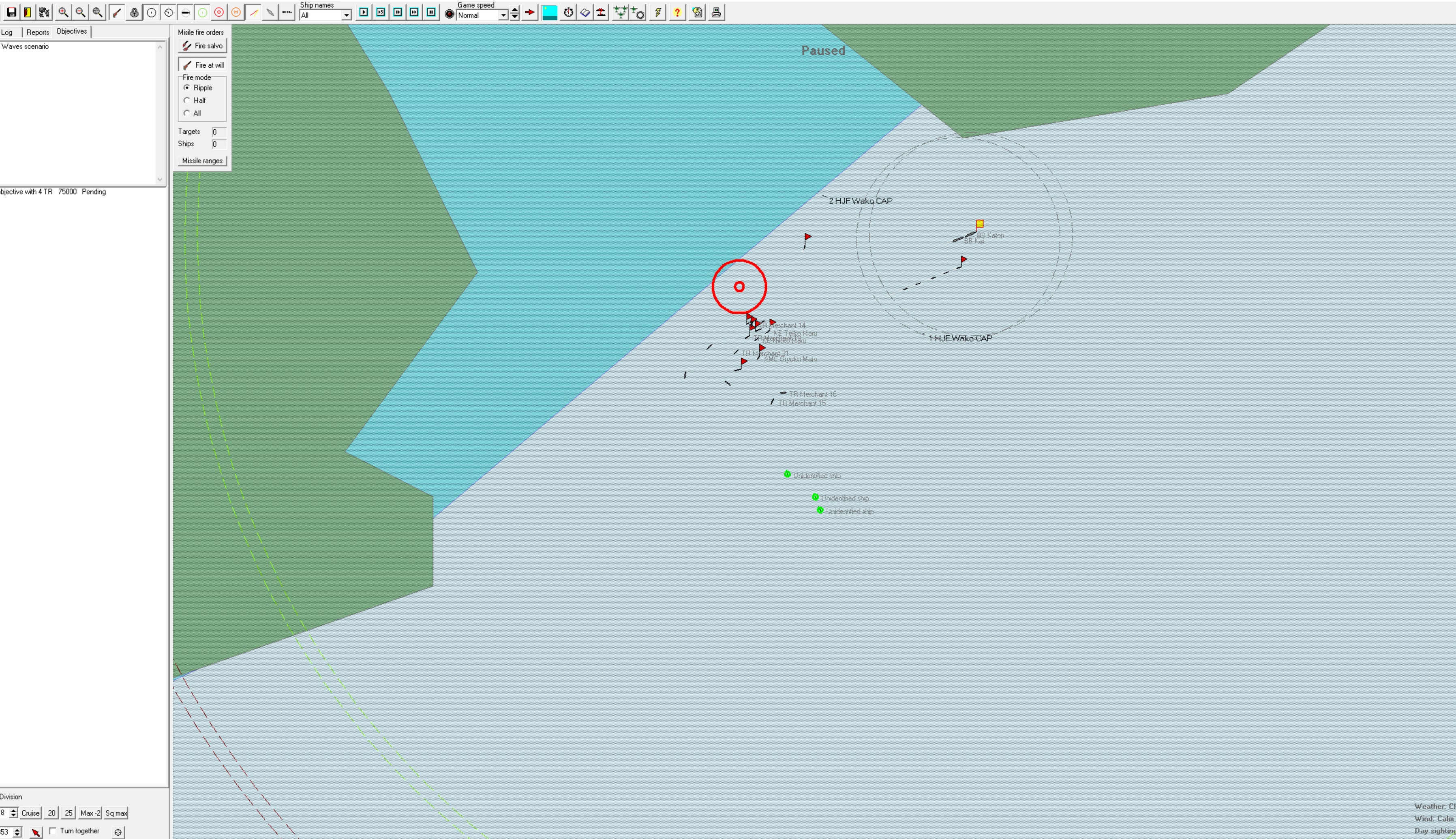 Transports won't enter target area.jpg