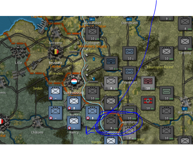 French soil 2nd turn