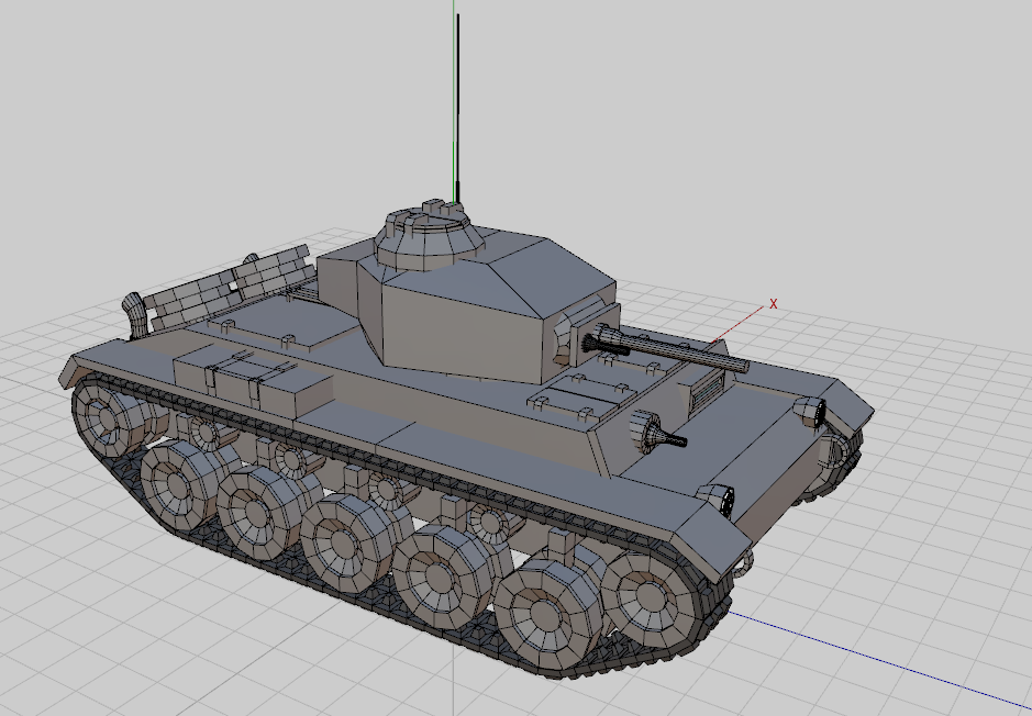 1940 Light Tank - 37mm cannon