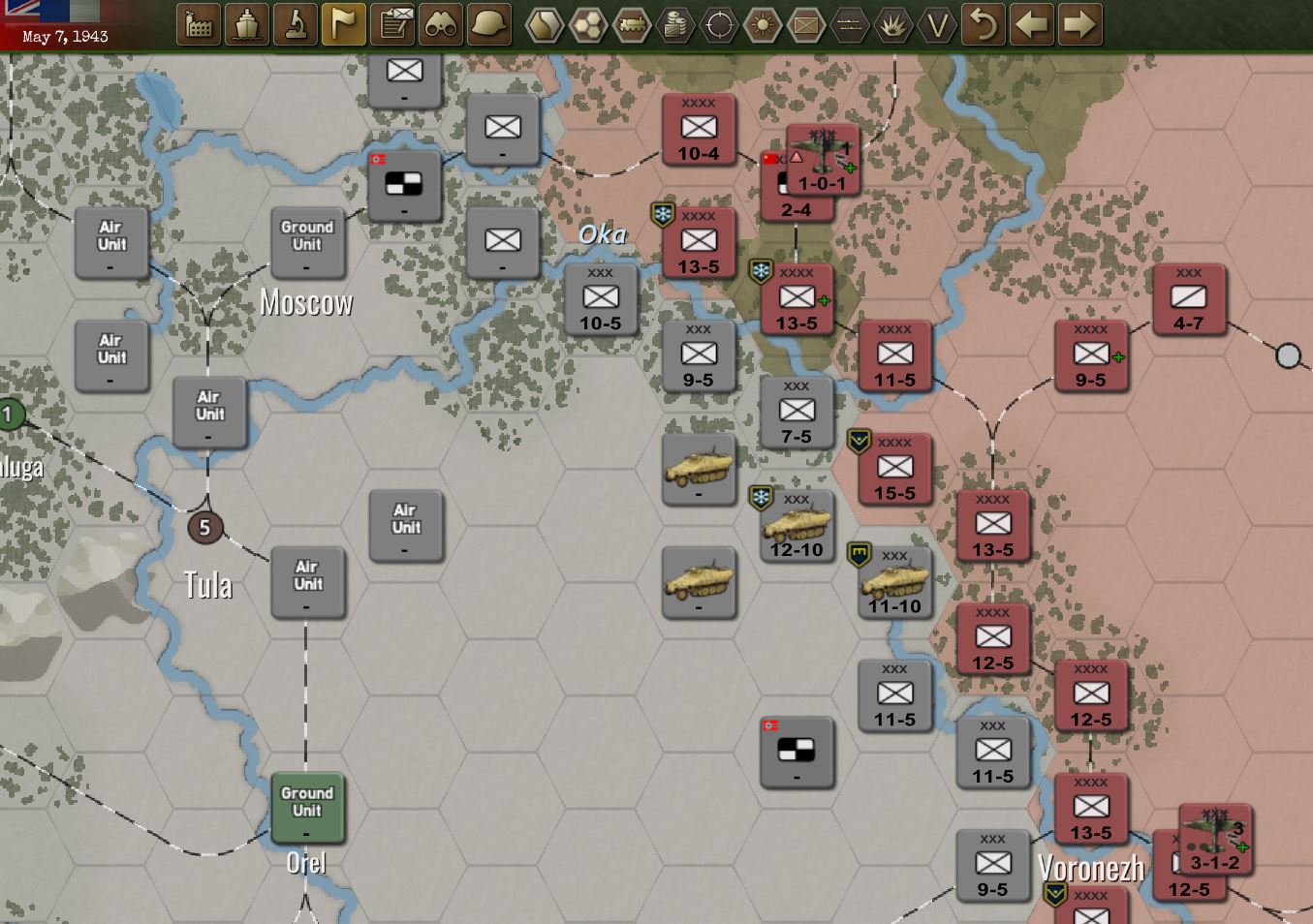 May 1943 - armor concentration.JPG