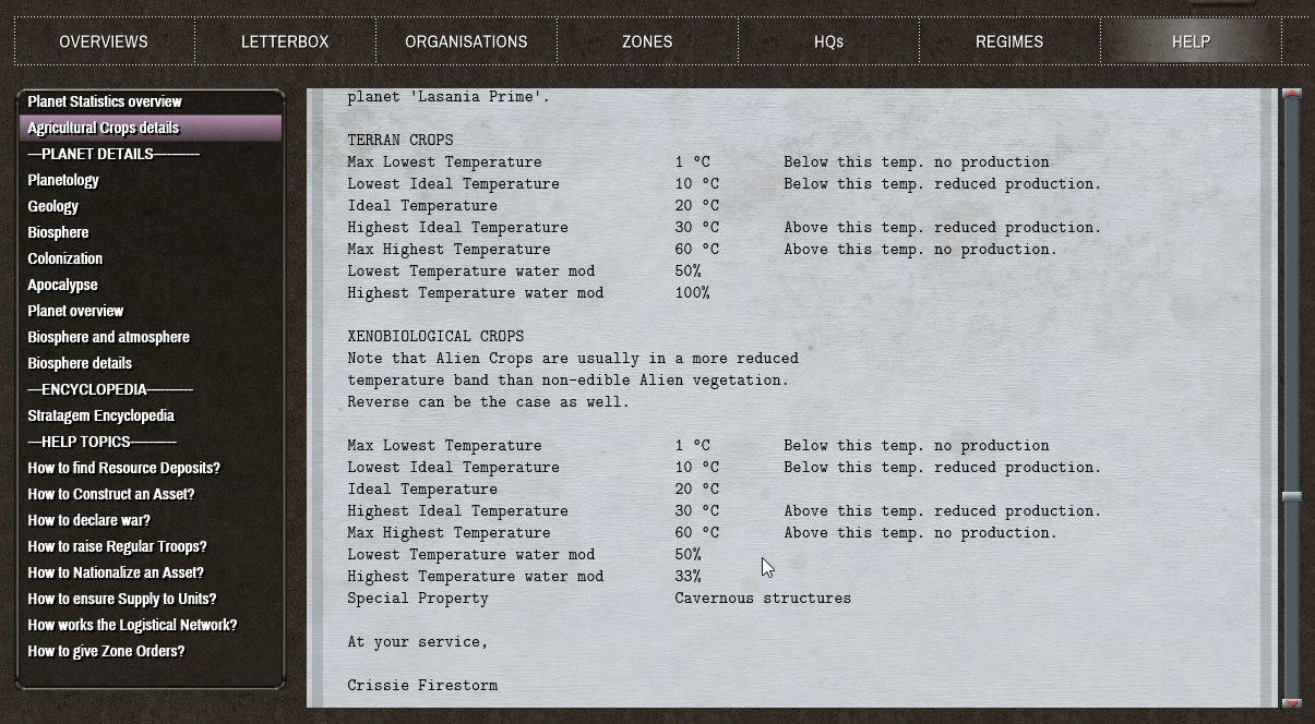Crops detail screen, game #3