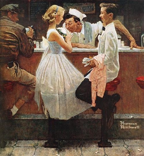 “After the Prom” by Norman Rockwell.jpg