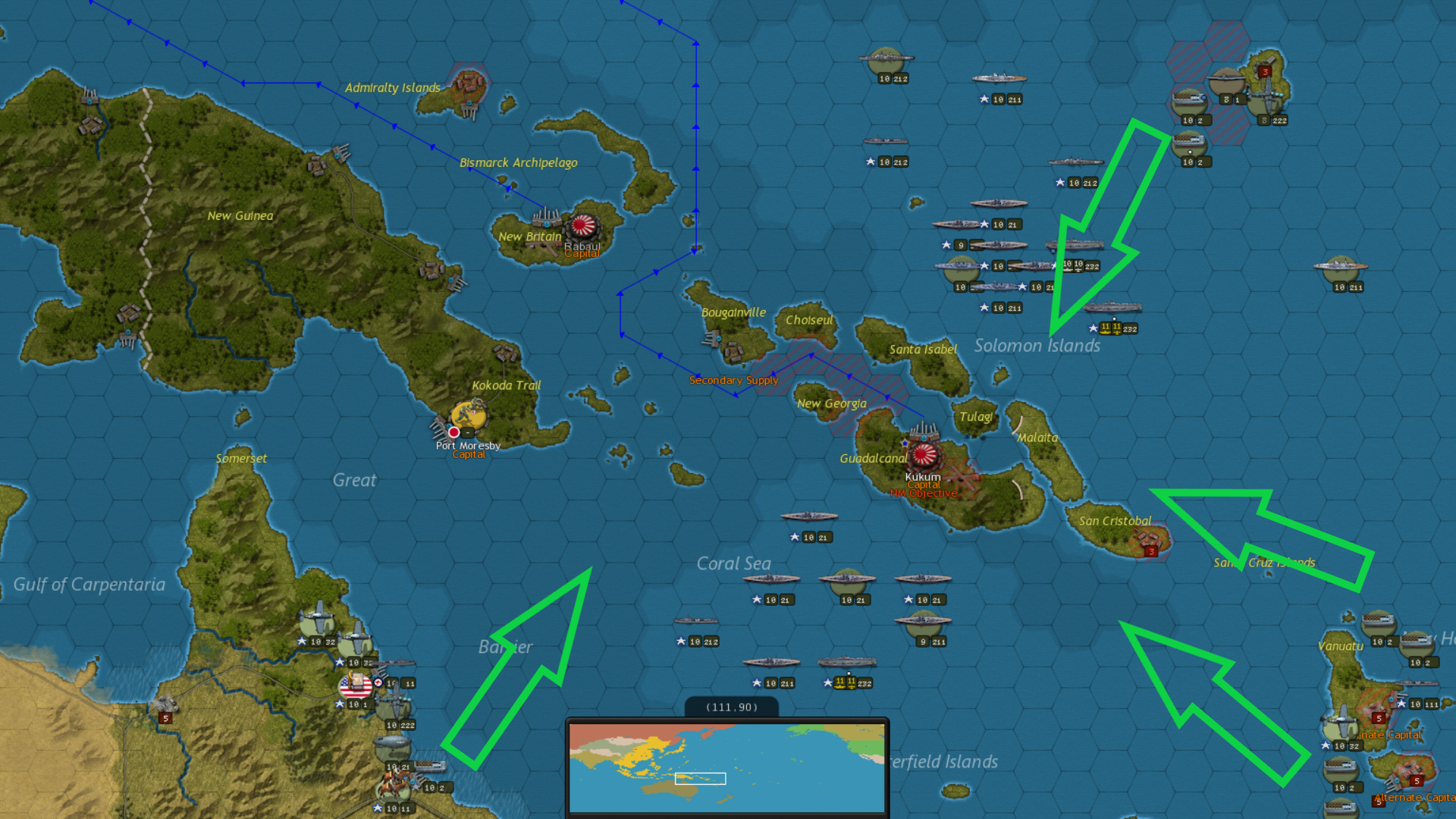 Turn 63, August 29 1943 Guadalcanal.png