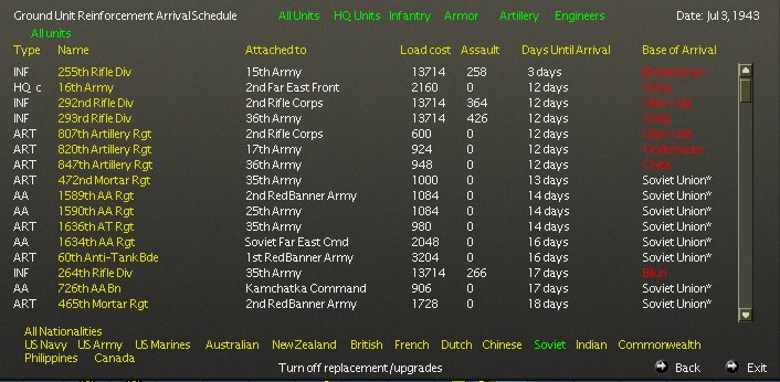 SOV units only able to deploy to Soviet Union National Base