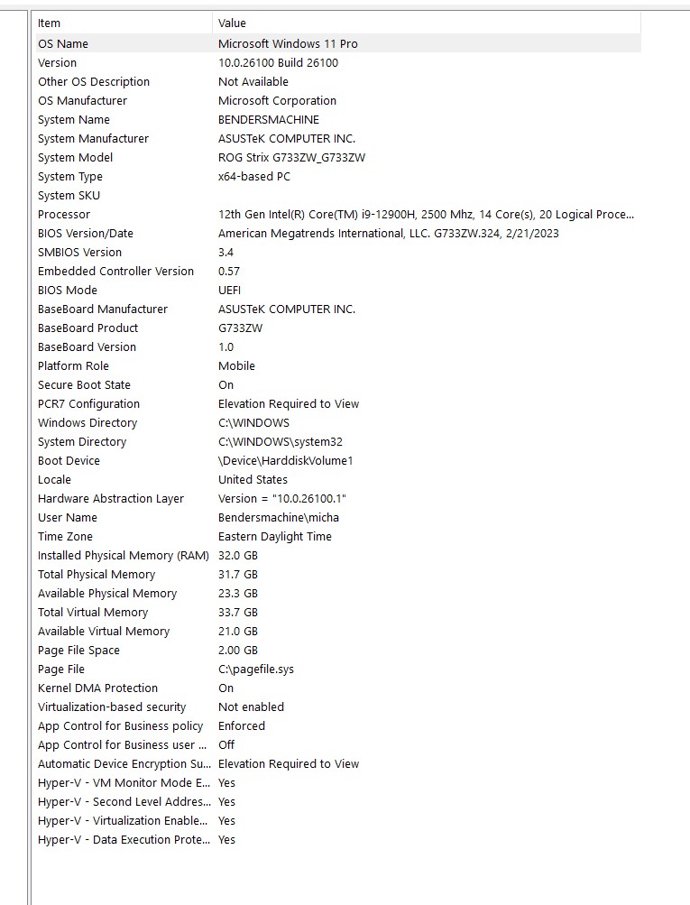 I am playing on laptop Asus, all software seems up to date as far as I can tell