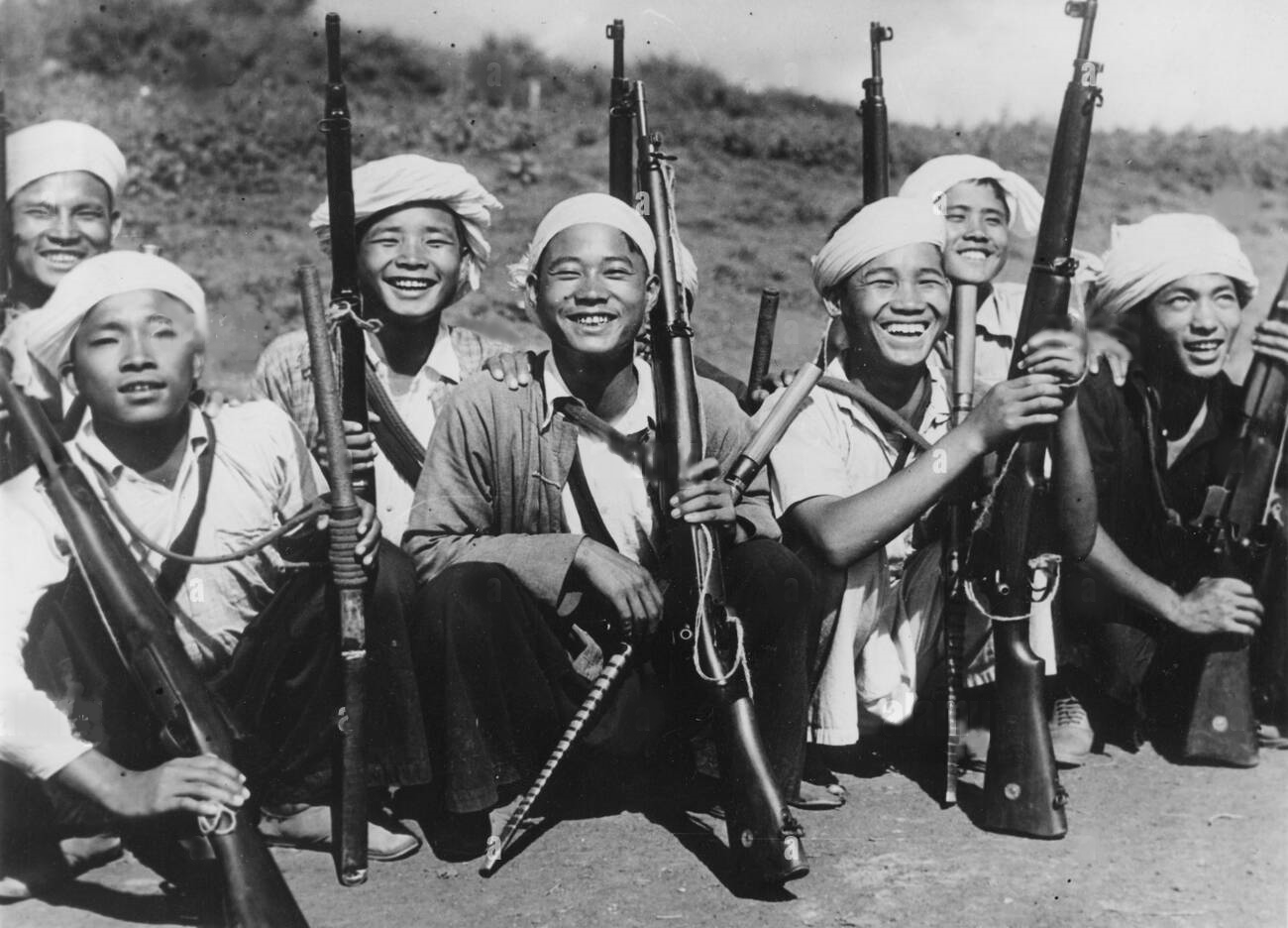 Burmese Army tribesmen 1944 under command of General Alexander.png