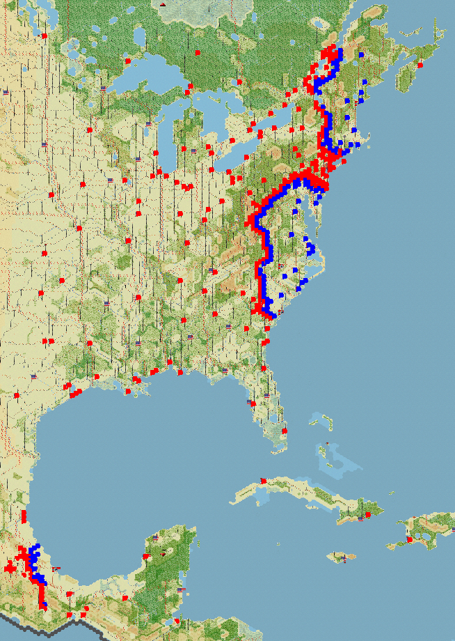 Allied Strategic position on Turn 20