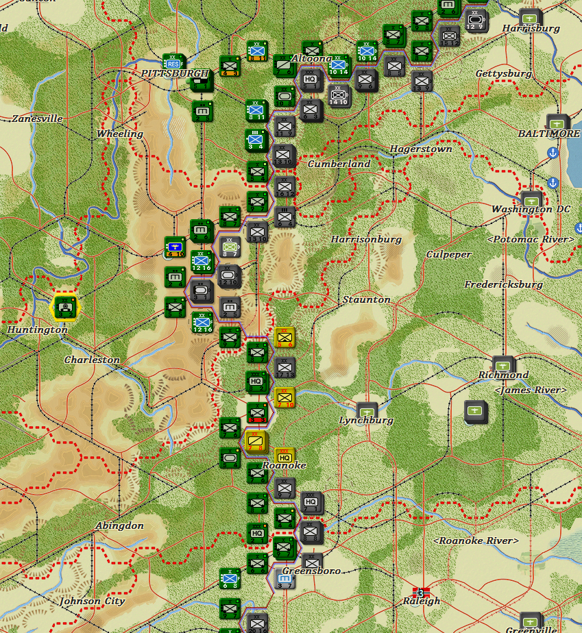 The much talked about western line facing the Ohio crossings