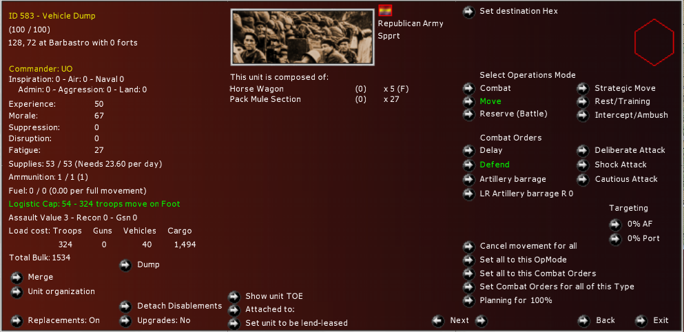 vehicle dump logistical unit for rough and mountainous terrain.png