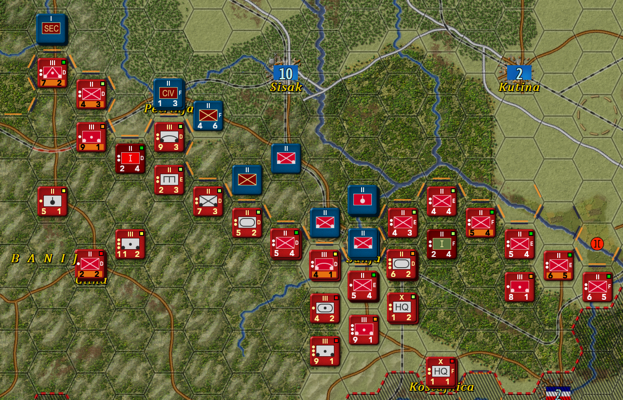 are push in the North VSK Area