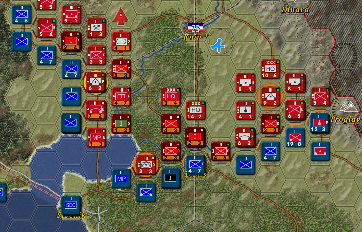 Mini Offensive West of Drnis