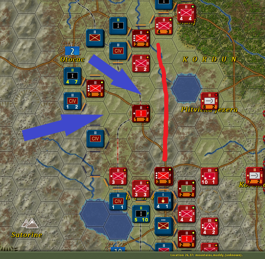 Pending Secessionist Offensive