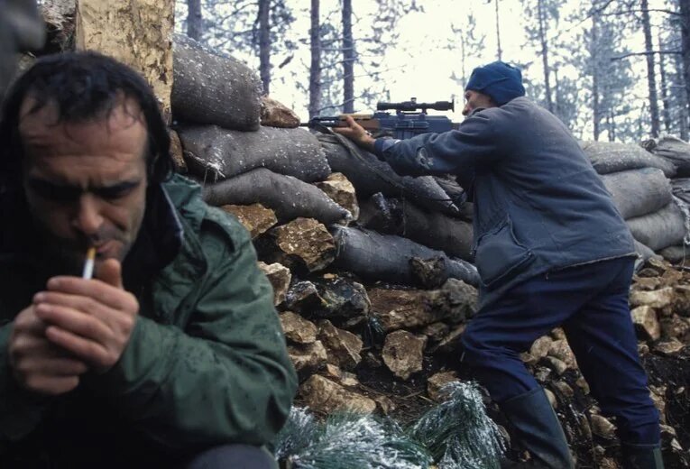 A Trench we use for defense