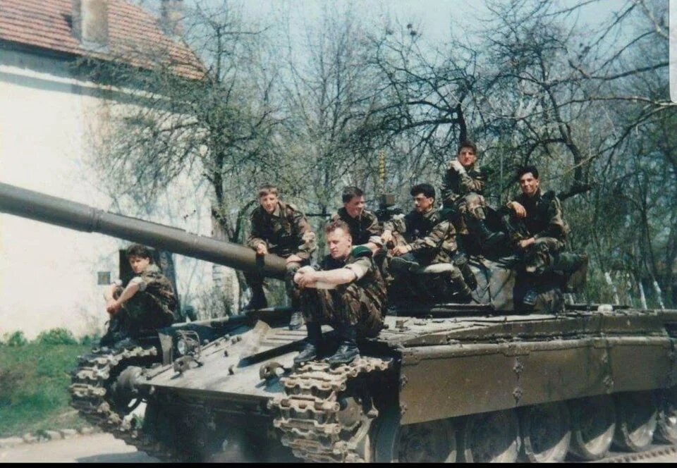 Tanks near Banja Luka