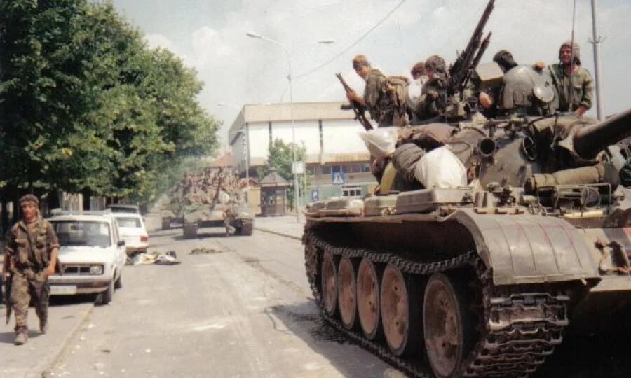 VRS Troops on the Move