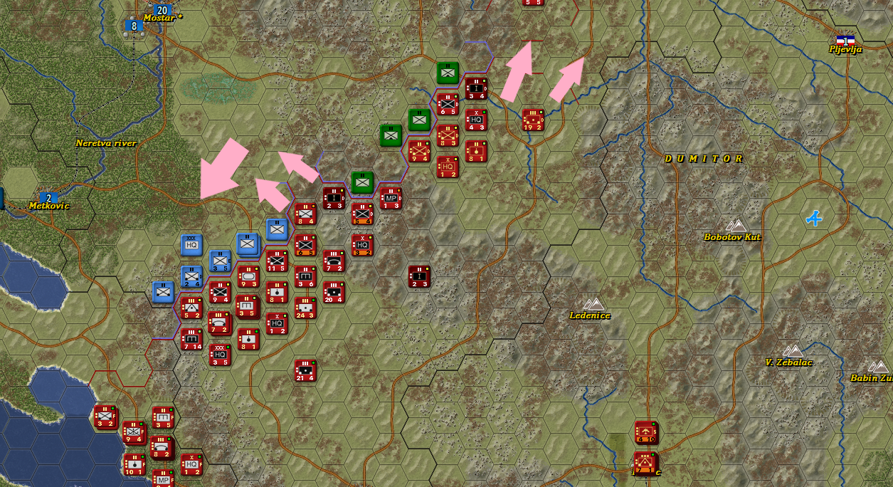 Offensive and Flanking