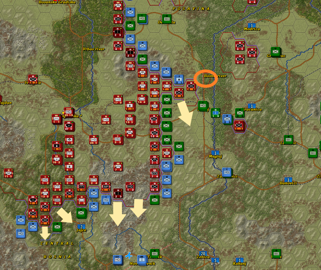 Offensive and Flanks