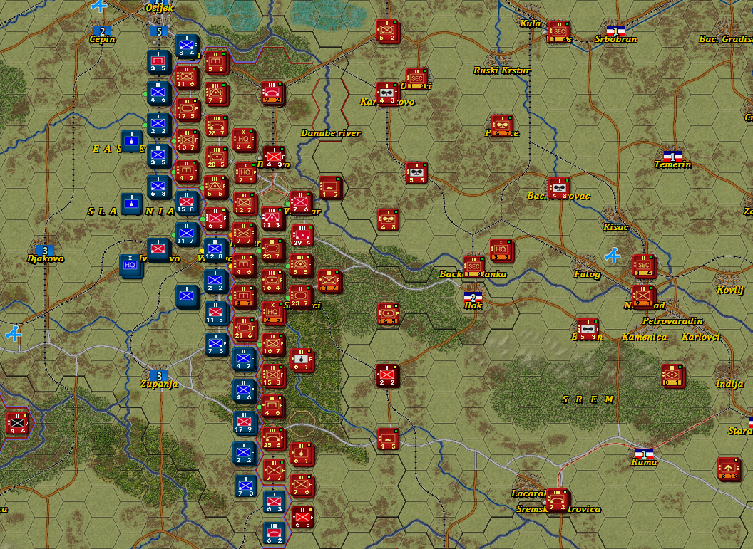 Front Line in Serbia