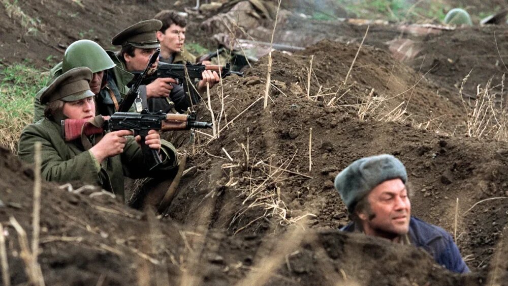 VRS Troops Dug in