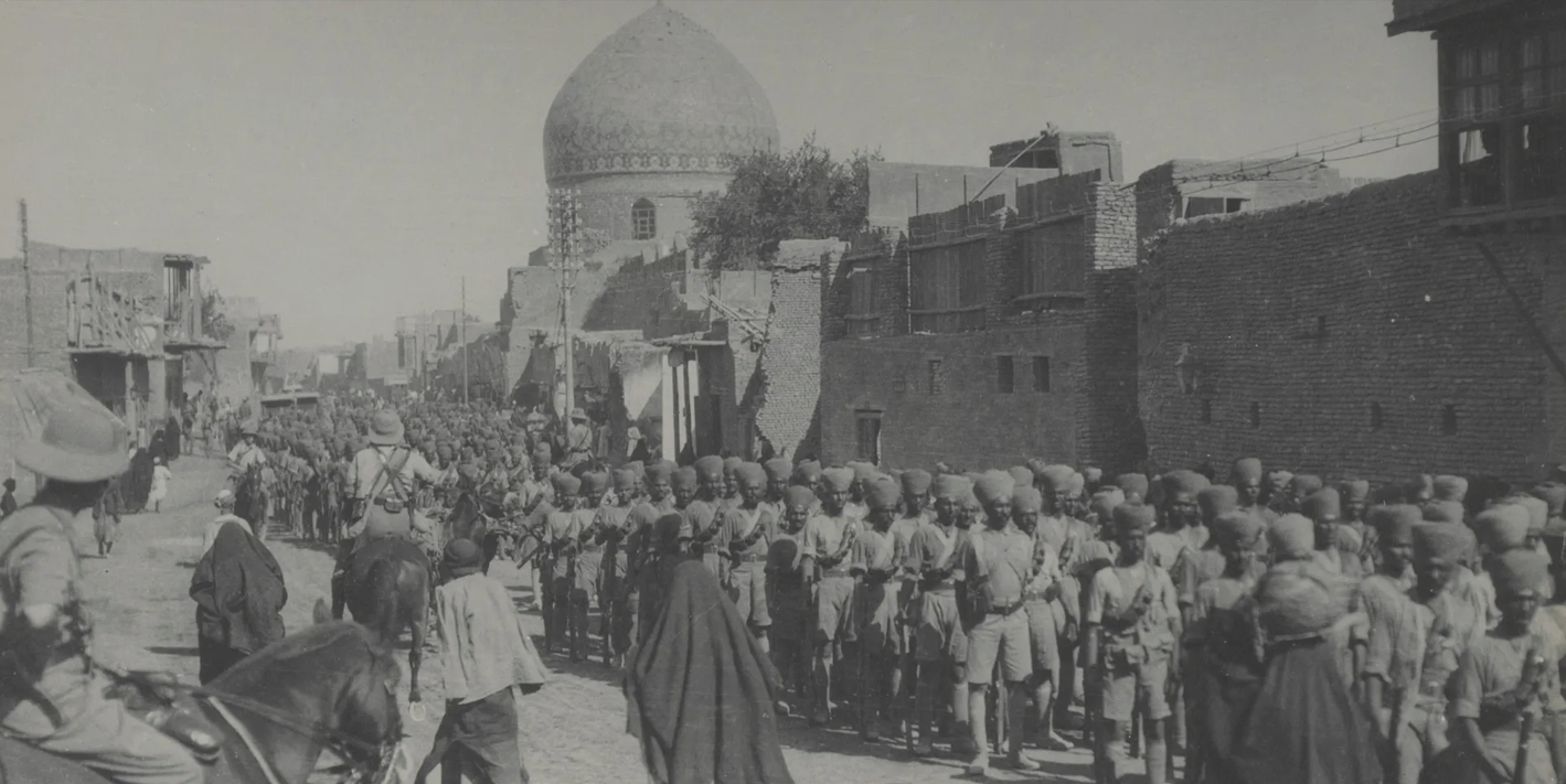 Indian Troops in Baghdad-WW1.png