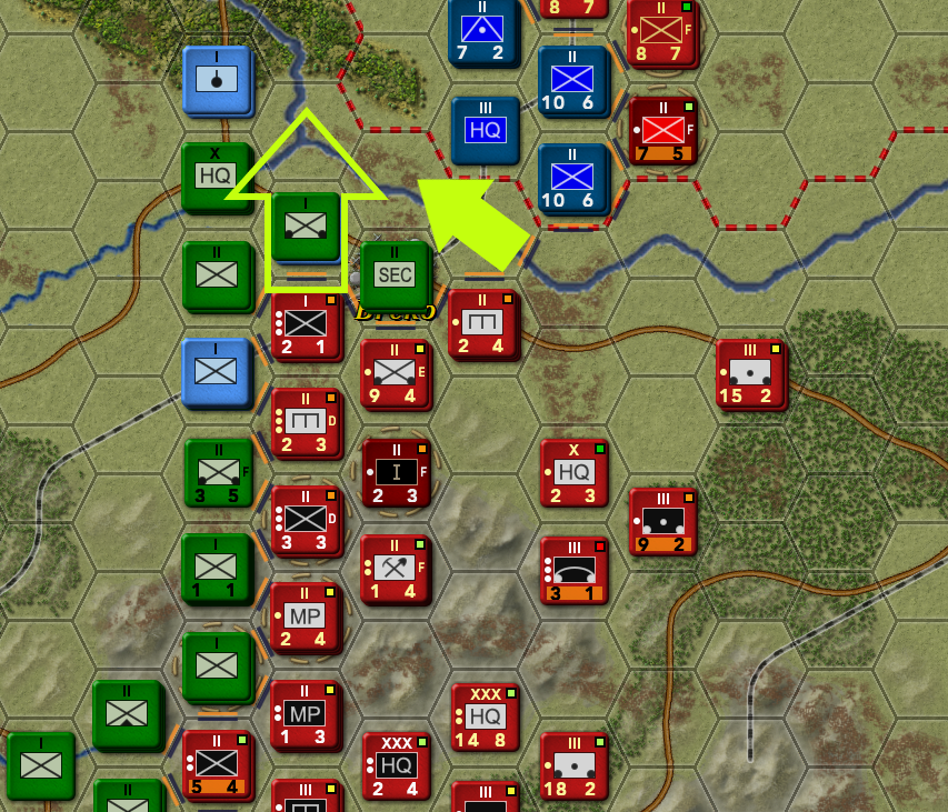 Encirclement attempted