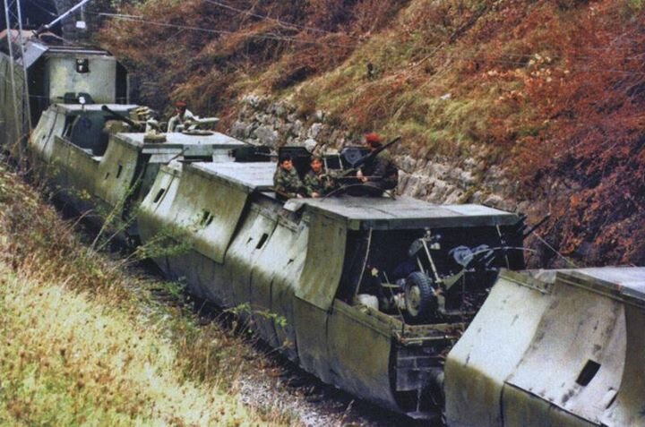 Trains Sending Troops To Front