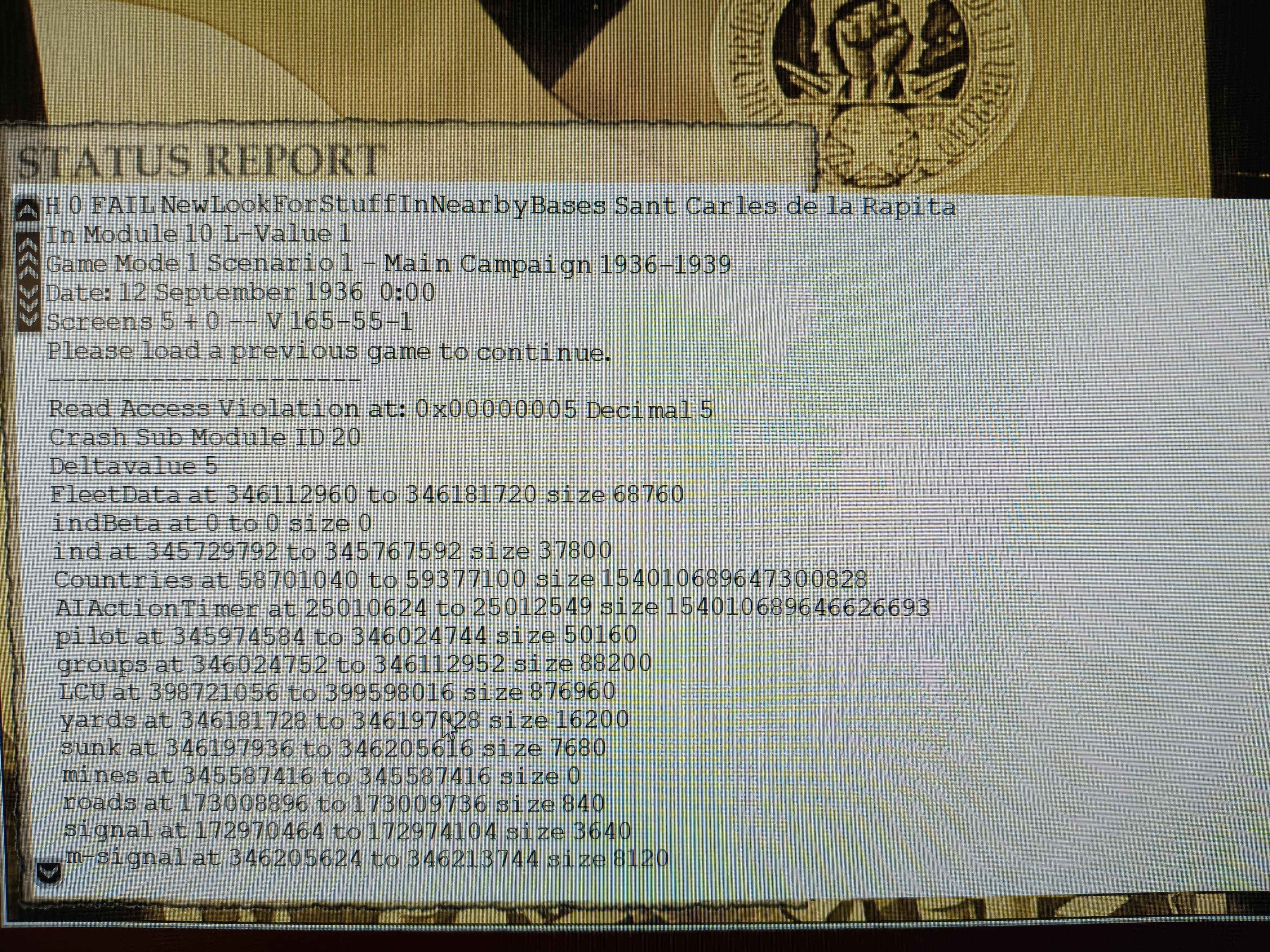 catastrophic failure turn 57
