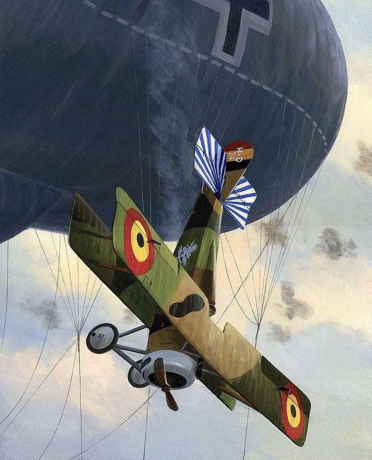 Belgian Hanriot HD.1 busting balloons.jpg