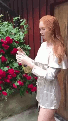 young lady with bottle.gif