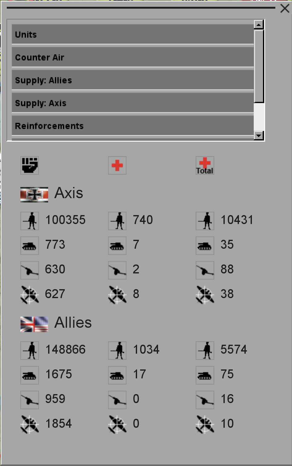 Comparison with other game same game turn.png